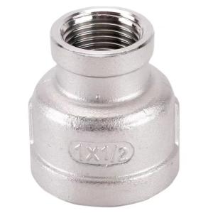 Quality Stainless Steel 201 304 316 Npt BSP Threaded Pipe Coupling Fittings Red Socket Reducer wholesale