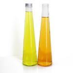 Elegant 250ml Conical Glass Juice Container Personalized Features Quality Glass