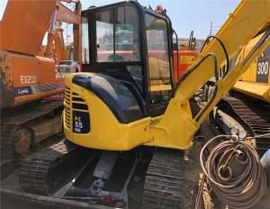 Quality Used Komatsu Mini Crawler Excavator PC55 with Break System Line Low Price on Sale wholesale