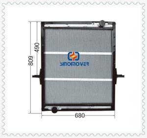 Quality OEM Aluminium 1301020-Q744 Faw Engine Parts Radiator wholesale