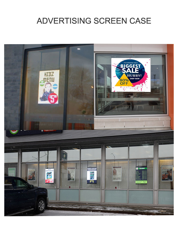 LED Poster Display LED Poster Board P2.5 Indoor Screen Floor Standing Kiosk Wifi 4G Control