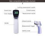 Medical Infrared Thermometer , Non contact forehead infrared thermometer
