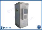 Galvanized Steel FCC 48VDC LED Outdoor Telecom Cabinet
