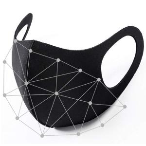 Quality Black 3D Sponge Foam KN90 Particulate Filtering Mask wholesale