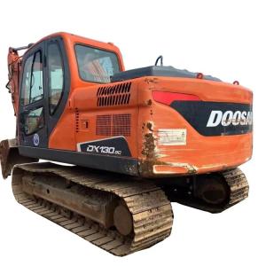 Quality 13000 KG Second Hand DOOSAN DX130 Excavator and Suitable for Crushing Used Hand Excavators wholesale