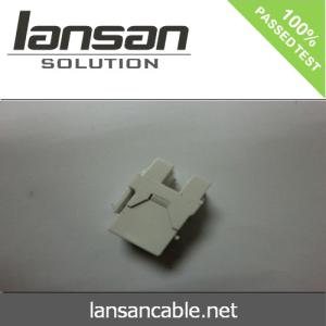 Quality ABS Plastic Wire Cable Assembly 180 Degree Cat5e UTP Keystone Jack wholesale
