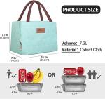 Oxford Insulated Tote Bag Resuable Shopping Bag Waterproof For Women Men