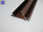 Dark Gold Color Anodized Kitchen Cabinet Aluminium Frame Good Formability