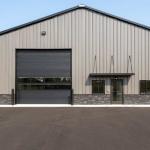 Metal Building Steel Structure Shopping Mall , Strong Industrial Steel Framed
