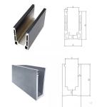 6063 T5 Glass Railing Aluminum Profile For Villa Apartment