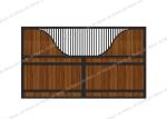 Prefabricated Heavy Duty European Horse Stable Panels
