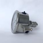 10 Bar 1.5 Inches SS316 Panel Mount Pressure Gauge Front Flange Liquid Filled
