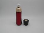 Red Color Cosmetic Glass Bottles With 50ml 100ml 120ml Capacity For Anti Aging