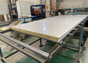 Quality A Grade Fireproof Building Materials Rock Wool Sandwich Panel wholesale