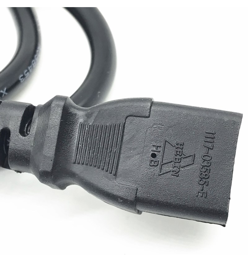 America Standard US Power Cord 110V-250V PVC Jacket 3 Pin Plug 15m