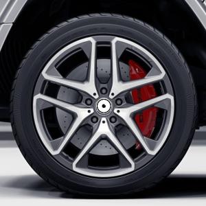 Quality Amg G-Class 5 Double Spoke Grey Genuine 21 Inch Alloy Rims For Mercedes Benz wholesale