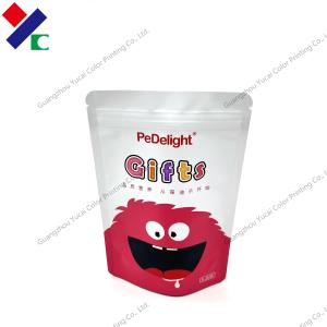 Quality Customized Colorful Printing Stand Up Zipper Pouch 25g Gift Candy Sachet Bag wholesale