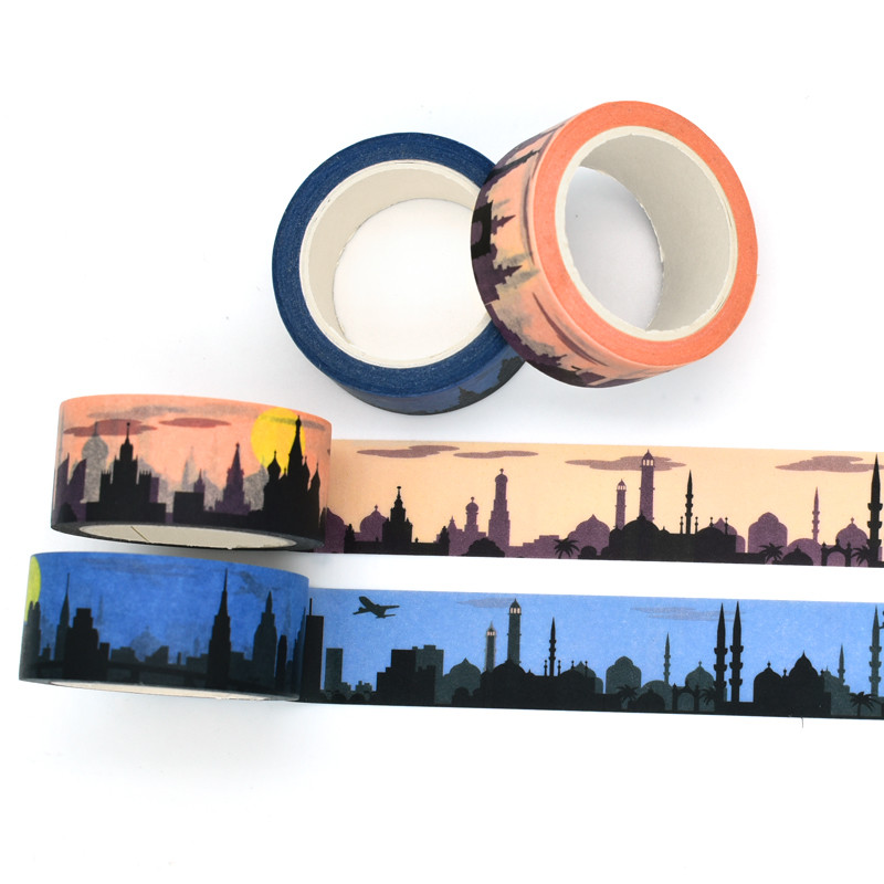 Wholesale Chinese Custom Design Your Own Adhesive Paper Washi Tape Manufacturer