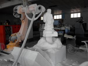Quality Medical Sculpture Clothing Foam Engraving Machine Robot Carving Crafts wholesale