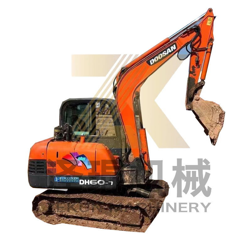 5500 KG Doosan60-7 DH55/DH60-7/80-7 DH60/DH60-7 Excavator with 0-2000 Working Hours