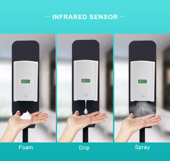 Automatic Touch Free Floor Stand Touchless Sanitiser Dispenser
