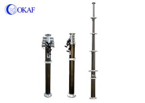 Quality Self Locking FCC 20ft Aluminum T6 Pneumatic Telescopic Mast wholesale