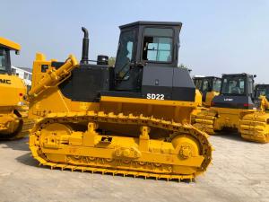 Quality 175kw SD22 Bulldozer , 1800rpm Crawler Bulldozer With 450L Fuel Tank wholesale