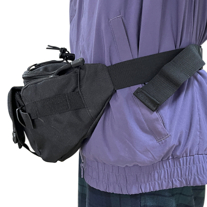 7.3 inch*6 inch*2.2 inch Waist Bag for Active Lifestyle and Exercise Long-Lasting