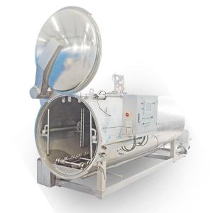 Quality Automatic Open Door Spray Autoclave for Packaged Food &amp; Canned Food wholesale