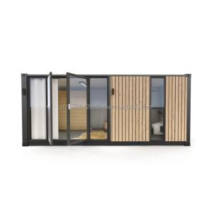 Quality Modern One-Storey Container Houses Luxary Style Tiny Wooden Prefab Buildings for Hotels Apartments Villas or Cabins wholesale