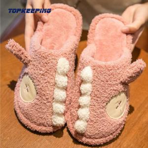 Quality Tear Resistant Indoor Plush Fur Slippers For Lady wholesale