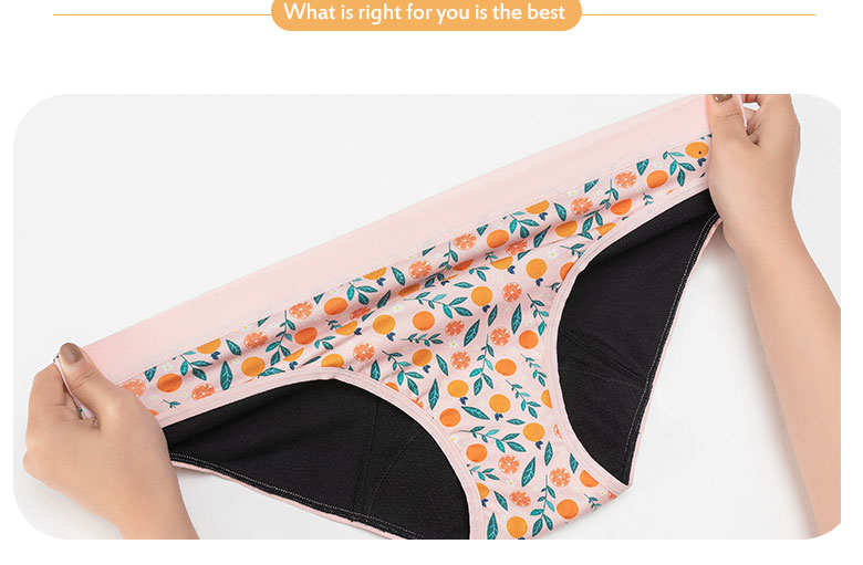 Sustainable Period Boxer Underwear Mid-Rise High Absorbent Period Underwear