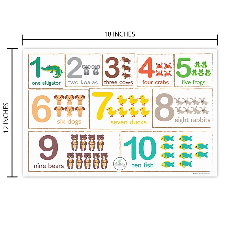 Non Slip Adhesive Disposable Baby Placemat PVC Free For Dining Table
