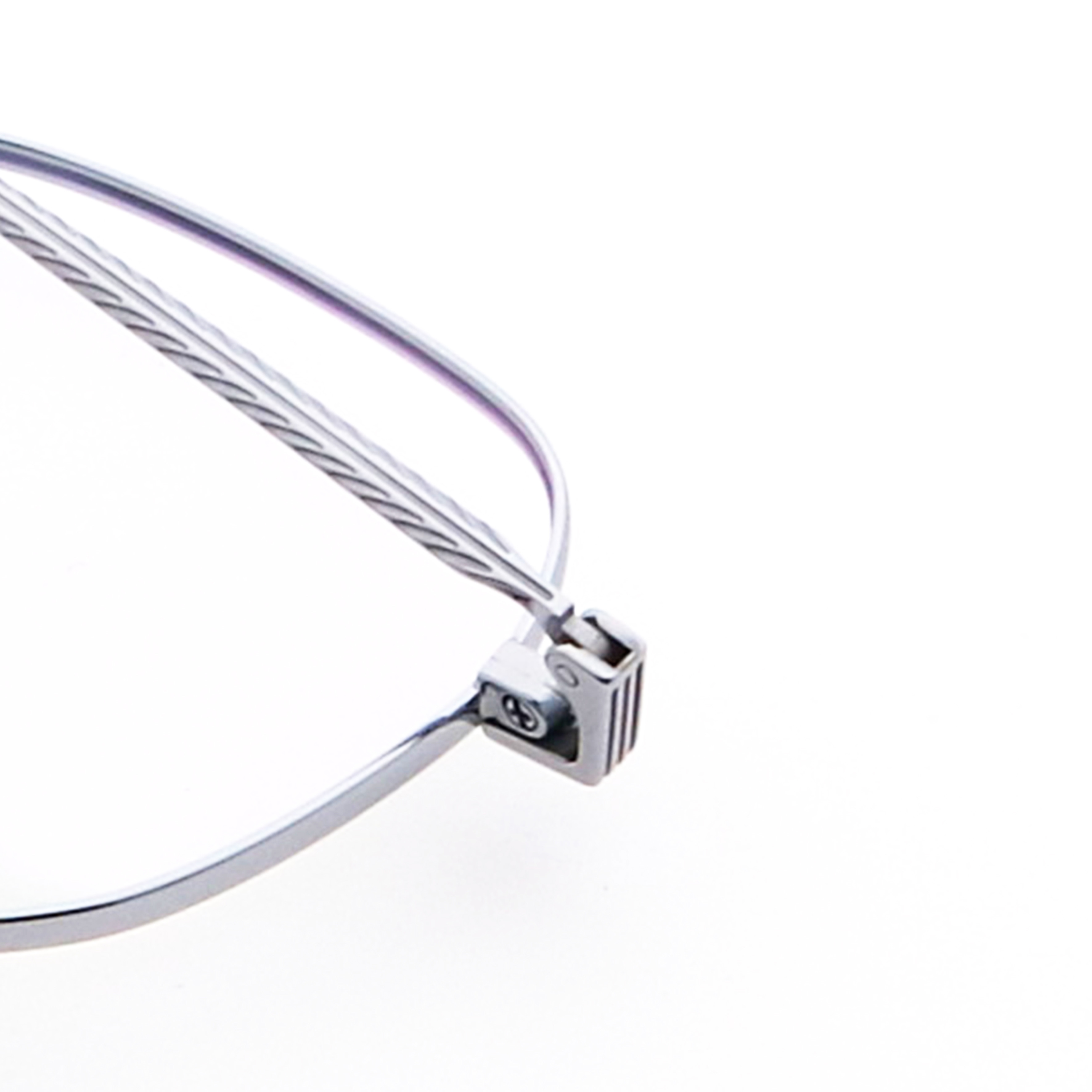 Square Eyeglasses Frames Temple Adjustable β Titanium Unique 66356