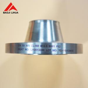 Quality Pure Titanium Weld Neck Flange Gr1 Gr2 ASME B16.5 Corrosion Resistant wholesale