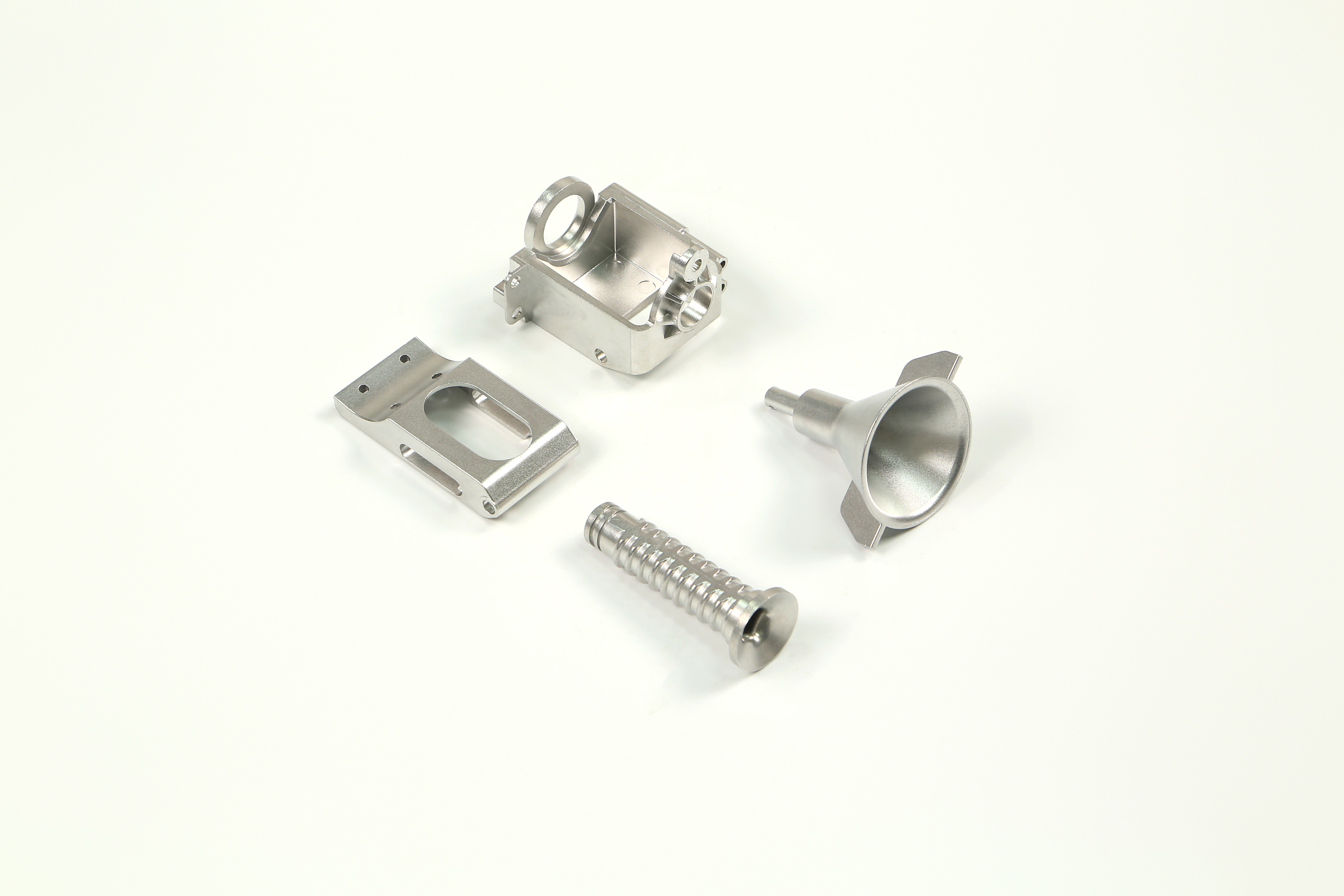 Sand Blasting Precision Casting Aluminum Parts Aluminium Die Casting Texture Polishing
