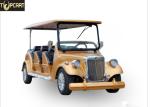 Classic Type Electric Club Car Utility Vehicle With Golden Yellow Color , 8 Seat