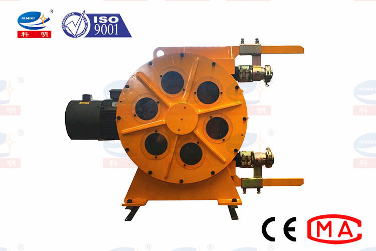 High Volume Portable Mortar Lime Grout Pump Corrosive Resistant Stable Pumping Flow