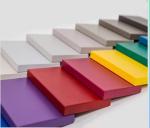 MDF Powder Coating Paint Melamine MDF Coated Board For Furniture