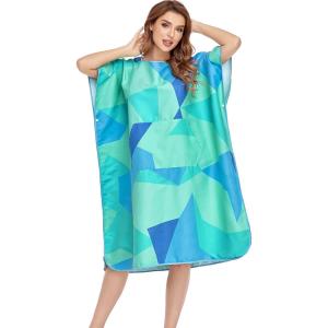 Quality Printed Surf Hooded Poncho Beach Towels Customized Logo Bath Robe wholesale
