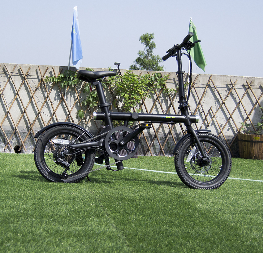 Wholesale factory 16 inch 36vV 250W bicicleta electrica folding electric bike