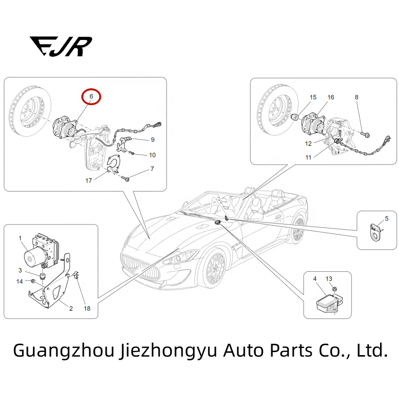 Replace/Repair Purpose 197118 Wheel Bearing Assembly For GranCabrio GranTurismo Quattroporte