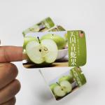 Varnishing Adhesive Food Labels