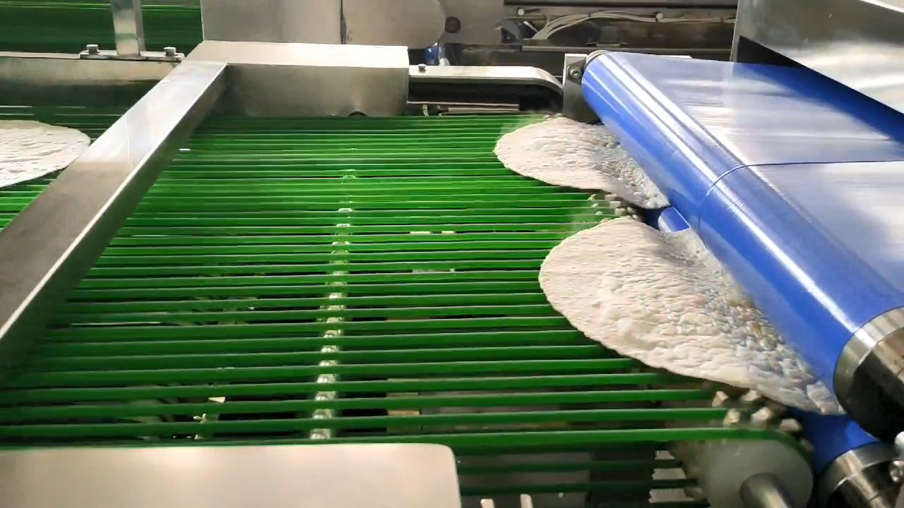 Automatic CE Electric Roti Maker Machine Chapati Making Machine 1000 - 1500pcs/H