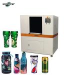 Digital Inkjet Cylinder Uv Printing Machine 30s / Bottle Cup Industrial Printer