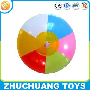 Quality standard size transparent eye ball beach ball wholesale