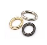Stainless Steel Round Push In Clasp Accessory for Pendant and Necklace
