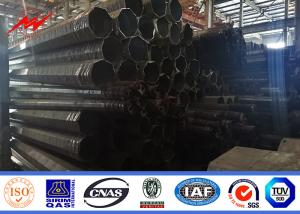 Quality 9 Meter 13.4kn Galvanization Surface Treatment Tubular Pole For Electrical Line wholesale