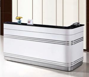 Quality Luxury design wholesale front modern used wood office furniture counter reception desk wholesale