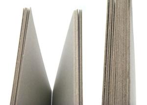 Quality Environmently Mixed Pulp Uncoated Grey Cardboard for book cover wholesale